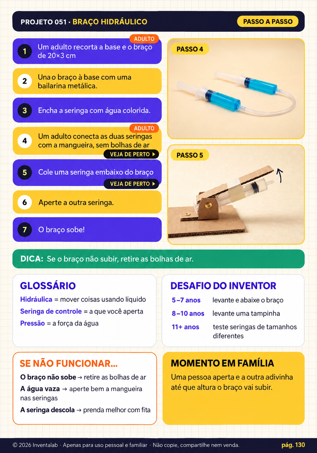 Braço hidráulico: passo a passo