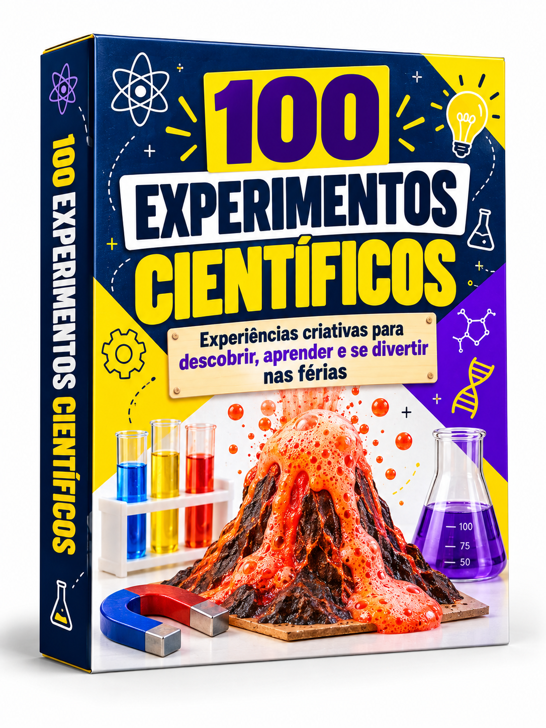 Capa em português: 100 experimentos científicos