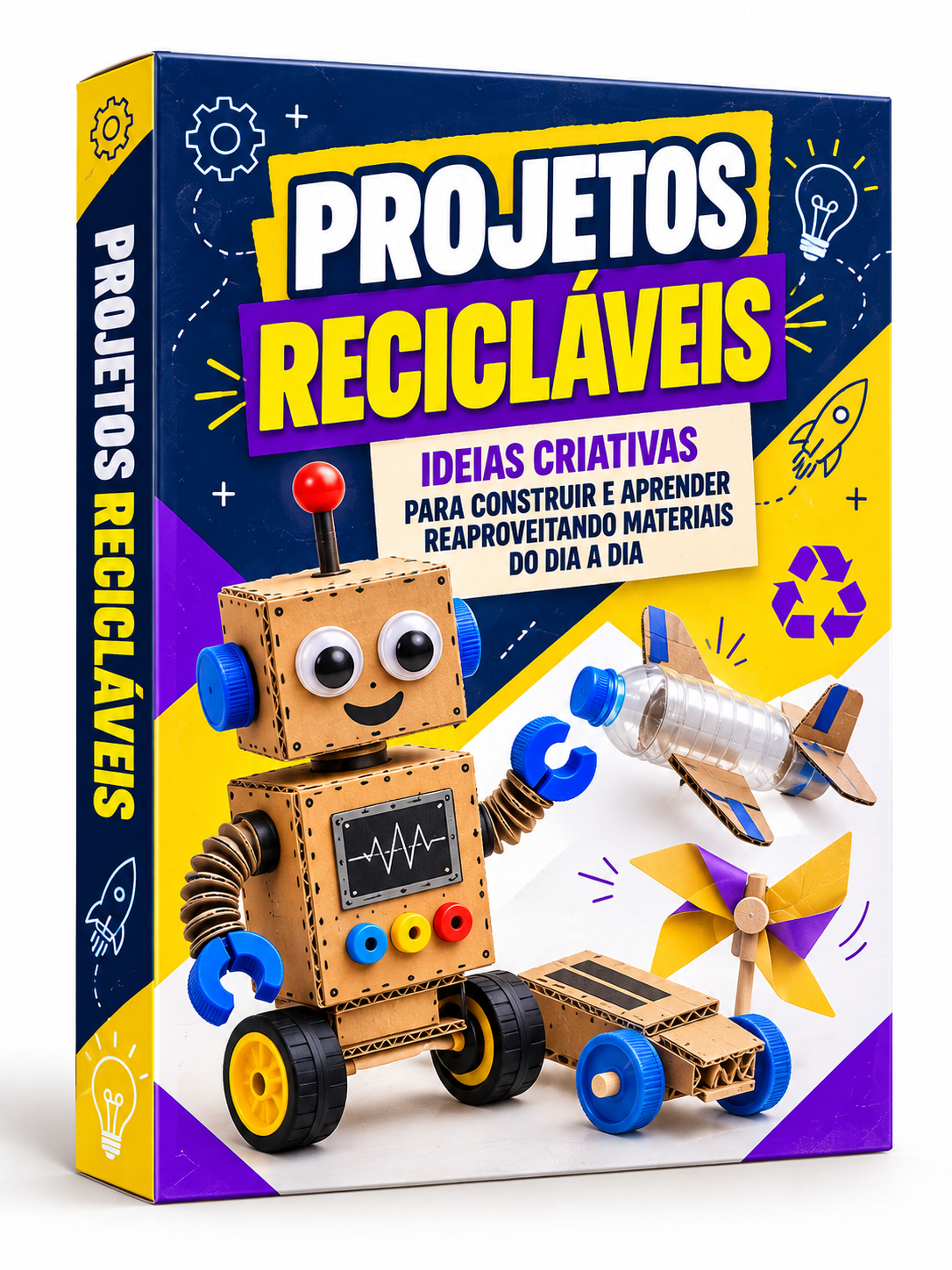 Capa em português: Projetos recicláveis